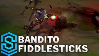 Bandito Fiddlesticks Skin Spotlight  PreRelease  League of Legends [upl. by Edelman253]