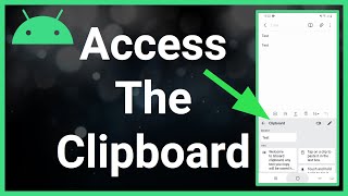 How To Find The Clipboard On Android [upl. by Leacim]