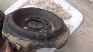 Old School Tech  How To Reverse Steel Wheels [upl. by Yrreg]