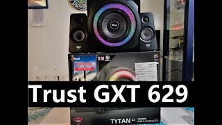 Trust GXT 629 Tytan RGB🌈  The Division 2 Unboxing [upl. by Arodoet]