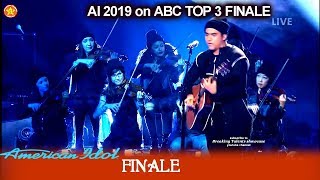 Alejandro Aranda “10 Years” Full Orchestra original song  American Idol 2019 Finale [upl. by Marou166]