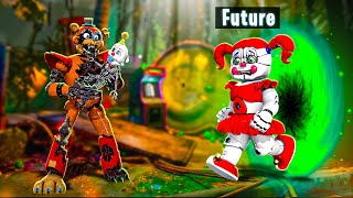 Circus Baby TRAVELS to The FUTURE in VRCHAT [upl. by Ruffina]