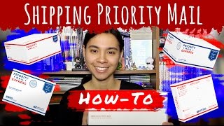 How To Ship USPS Priority Mail [upl. by Feledy]