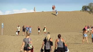 Playa del Inglés  Maspalomas  GRAN CANARIA  Beach [upl. by Rramel]