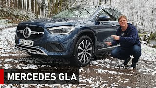 2021 MercedesBenz GLA 250e  Review Fahrbericht Test [upl. by Tildy]