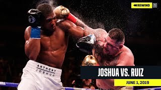 FULL FIGHT  Anthony Joshua vs Andy Ruiz DAZN REWIND [upl. by Atcliffe586]