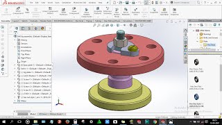 How to design Drill jig assembly in solidworks [upl. by Ccasi154]