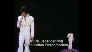 Elvis Presley  No more La Paloma 1973 with lyrics [upl. by Martainn]