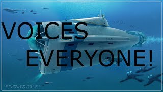 ALL Current Cyclops Voices Subnautica DOWNLOADS [upl. by Anaujik211]