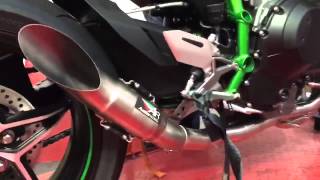 Austin Racing Kawasaki H2 Inconel Full Exhaust [upl. by Aeresed]