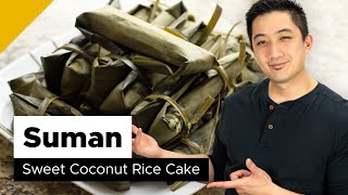 Suman Recipe Filipino Dessert [upl. by Olmstead]