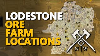 Lodestone New World Ore Farm Location [upl. by Parent]