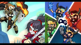 How to play with multiple keyboards in Brawlhalla  LocalSplit Screen Guide [upl. by Auqcinahs]