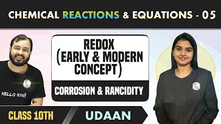 Chemical Reactions amp Equations 05  Corrosion amp Rancidity  Class 10  NCERT  Udaan [upl. by Soalokcin]