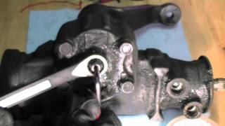 How To Adjust Steering Gear Box Play [upl. by Ozan]