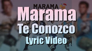 Marama  Te Conozco Video Oficial [upl. by Thissa7]