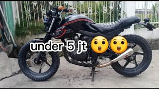 REVIEW CUSTOM CB150 VERZA LOW BUDGET [upl. by Frum]