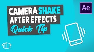 Add Camera Shake to video  After Effects Quick Tip Tutorial [upl. by Herald222]