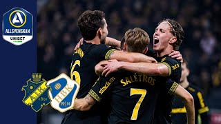 AIK  Halmstads BK 51  Höjdpunkter [upl. by Lapides]