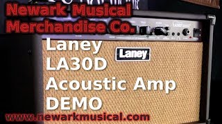 Laney LA30D Acoustic Guitar Amp Demo [upl. by Stanway]