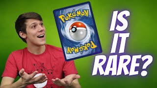 How to Tell the Rarity of a Pokémon Card  Fastest Method [upl. by Studley792]