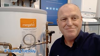 How to recharge the air gap in a Megaflo Cylinder  Baxi Training Tuesday  Help  Guide [upl. by Gilman]