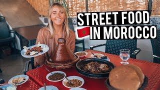 We Tried Moroccan Street Food in Marrakech [upl. by Wylen305]