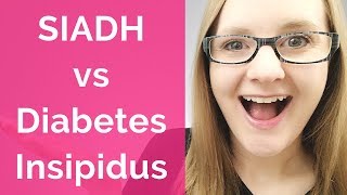 SIADH vs Diabetes Insipidus [upl. by Yenffit]