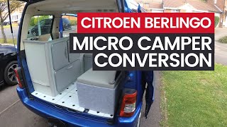 VAN TOUR Citroen Berlingo Multispace Micro Camper Conversion [upl. by Lledo]