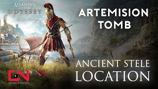 Assassins Creed Odyssey  Artemision Tomb  Ancient Stele Location [upl. by Naleek]