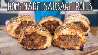 DIY Gourmet Sausage Rolls [upl. by Norling557]