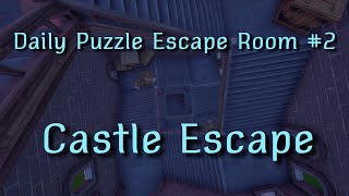 Fortnite Castle Escape Tutorial Daily Puzzle Escape Room 2 Code 059722015280 [upl. by Victoir]