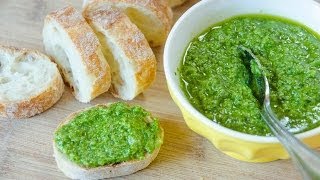 Basil Pesto Recipe [upl. by Nosam]