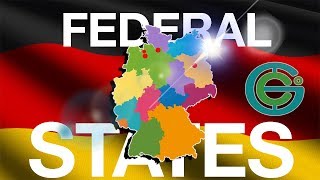 STATES Bundesländer of GERMANY EXPLAINED Geography Now [upl. by Lemar]