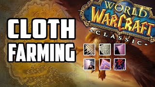 Cloth Farming in Classic WoW [upl. by Reube]