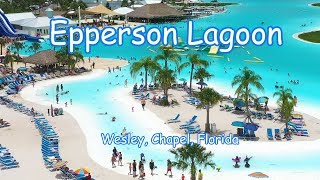 Epperson Lagoon  Tropical Beach Recreation Area  Wesley Chapel [upl. by Ifill]