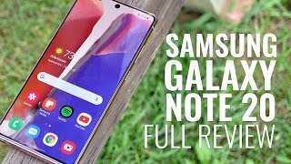 Full Review  Samsung Galaxy Note 20 [upl. by Dragde979]