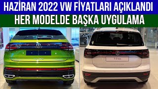 Haziran 2022 VW Fiyat Listesi Açıklandı  VWde Kafalar Karışık [upl. by Sitsuj]