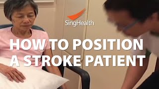 How To Position A Stroke Patient [upl. by Allene892]