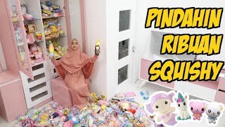 PINDAHIN RIBUAN SQUISHY KE KAMAR BANYAK BANGET [upl. by Hcurob837]