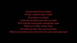 Not Afraid  Eminem Lyrics Clean [upl. by Wilsey]