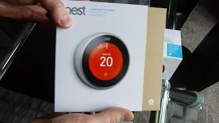 How to install Nest Thermostat 3rd Generation  UK [upl. by Nannette]