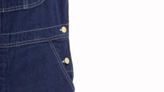 Dickies Mens Rinsed Indigo Denim Bib Overalls  Blain’s Farm amp Fleet [upl. by Balsam]