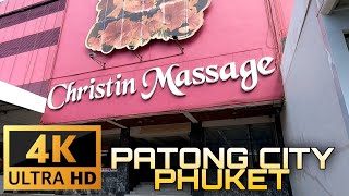 NEVER SEEN BEFORE MASSAGE AREA at Patong City PHUKET THAILAND [upl. by Tterrag]