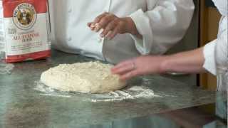 Sourdough bread making the dough [upl. by Towbin]