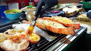 Most EXTREME Seafood in Bangkok Chinatown  STREET FOOD tour in Thailand [upl. by Aseen]