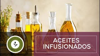 Como hacer aceites infusionados en casa [upl. by Zillah432]