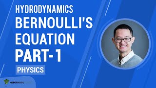 Hydrodynamics – Bernoullis Equation Part 1  MCAT Physics Prep [upl. by Ahseim752]