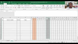 COMO CREAR HORARIOS DE TRABAJO DESDE EXCEL [upl. by Alane]