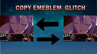 BLACK OPS 3 quotHOW TO COPY EMBLEMS GLITCHquot BO3 Copy EMBLEMS Easy TUTORIAL [upl. by Ertemed]